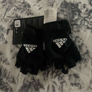 adidas Adjustable Essentials Workout Gym Training Fitness Gloves size M ( women)